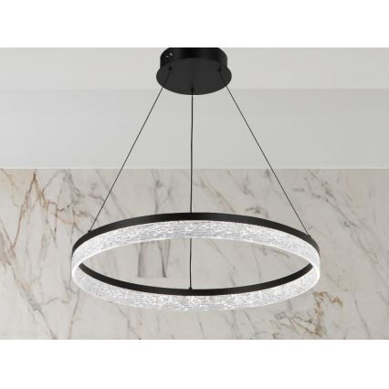 Lustre LED dimerizável suspenso por cabo ALIANZ LED/60W/230V 3000–6000K Ø 80 cm + comando remoto