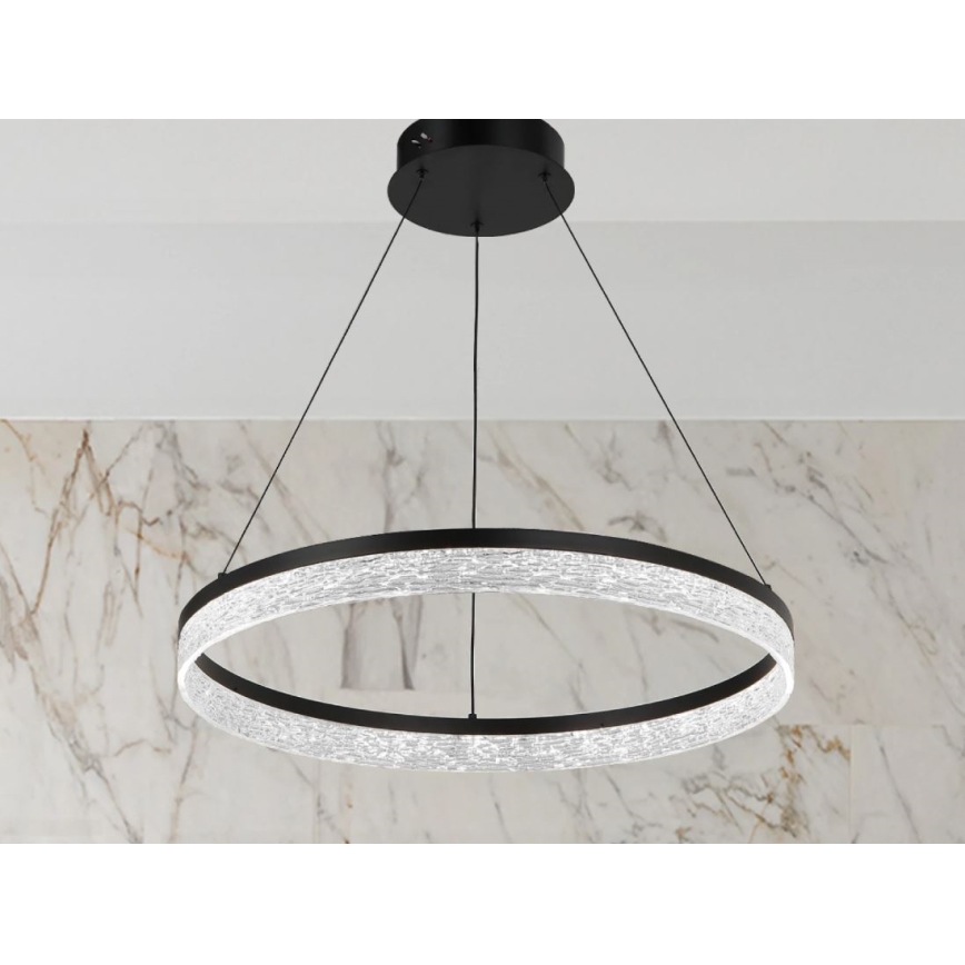 Lustre LED dimerizável suspenso por cabo ALIANZ LED/60W/230V 3000–6000K Ø 80 cm + comando remoto