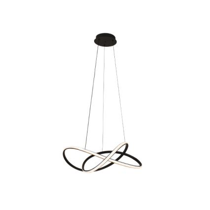 Lustre LED dimerizável suspenso por cabo LED/85W/230V 3000-6500K Ø 60 cm + controlo remoto