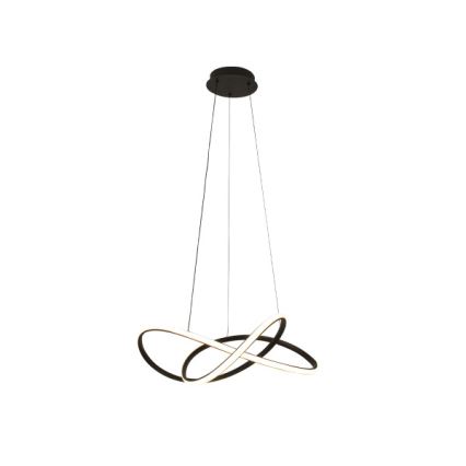 Lustre LED dimerizável suspenso por cabo LED/85W/230V 3000-6500K Ø 60 cm + controlo remoto