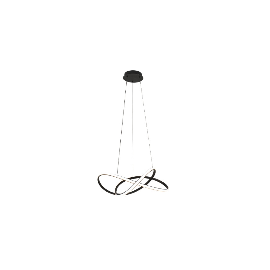 Lustre LED dimerizável suspenso por cabo LED/85W/230V 3000-6500K Ø 60 cm + controlo remoto