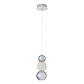 Lustre LED suspenso CREMONA LED/5W/230V 3000K cromado fosco