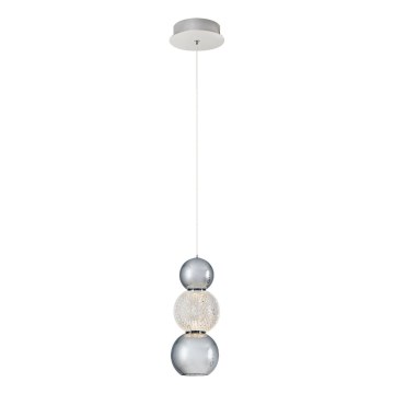 Lustre LED suspenso CREMONA LED/5W/230V 3000K cromado fosco