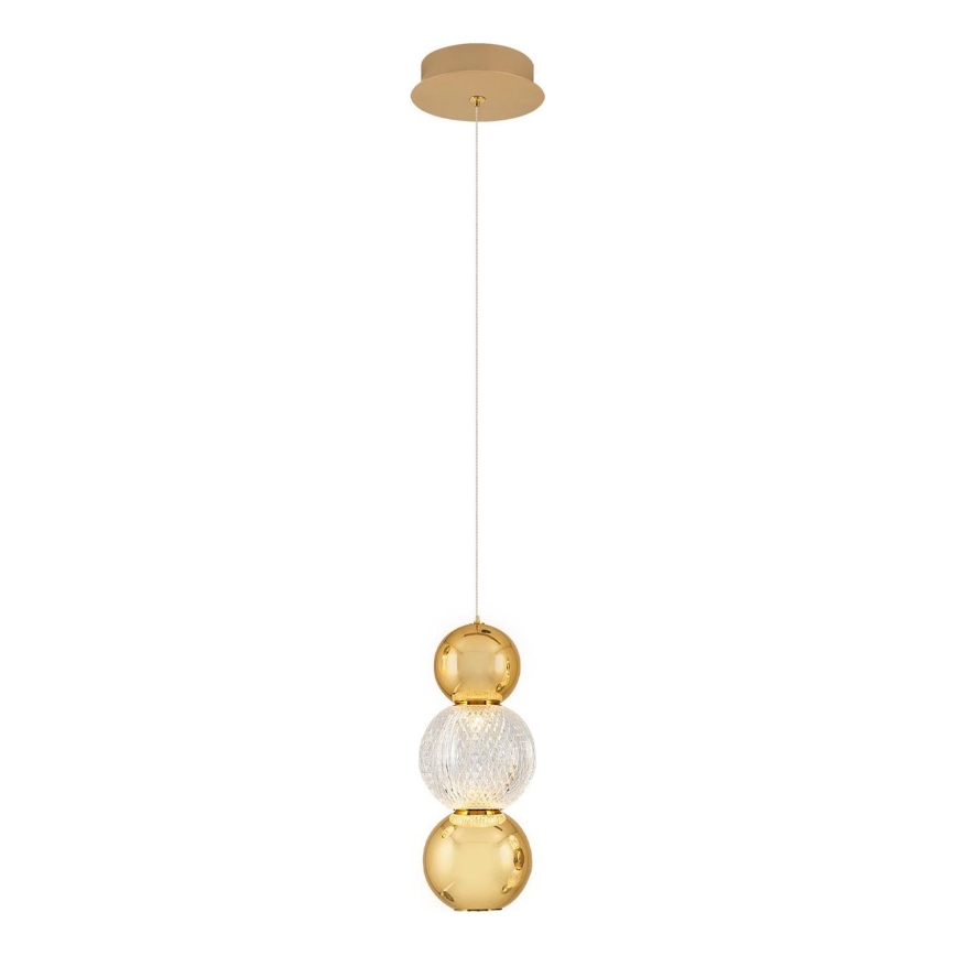 Lustre LED suspenso CREMONA LED/5W/230V 3000K dourado