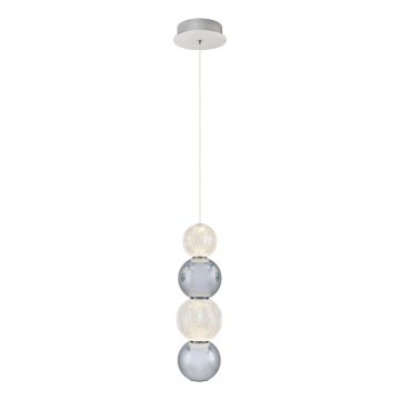 Lustre LED suspenso CREMONA LED/7W/230V 3000K cromado fosco