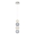 Lustre LED suspenso CREMONA LED/7W/230V 3000K cromado fosco