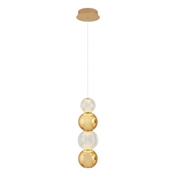 Lustre LED suspenso CREMONA LED/7W/230V 3000K dourado
