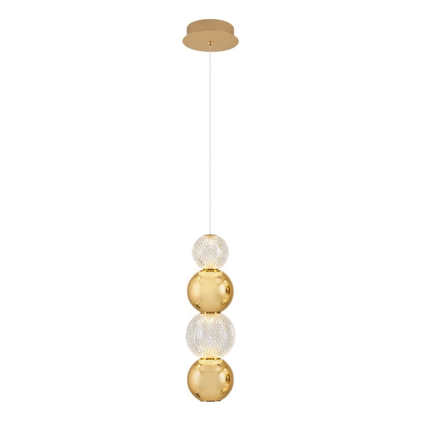 Lustre LED suspenso CREMONA LED/7W/230V 3000K dourado