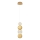 Lustre LED suspenso CREMONA LED/7W/230V 3000K dourado