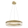 Lustre LED suspenso FROZI LED/32W/230V diâmetro 50 cm dourado
