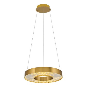 Lustre LED suspenso JESI LED/35W/230V 3000K diâmetro 40 cm bronze
