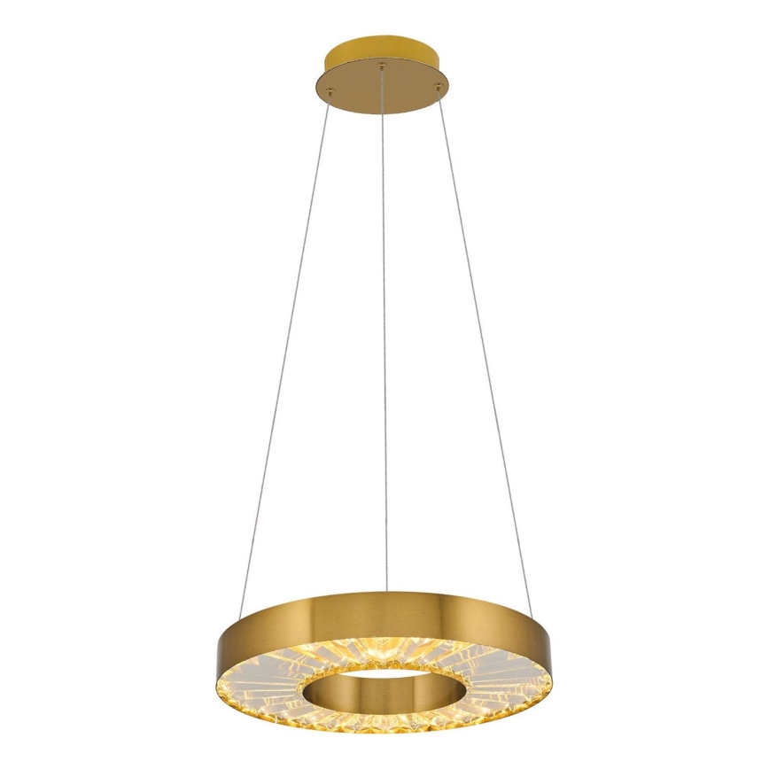 Lustre LED suspenso JESI LED/35W/230V 3000K diâmetro 40 cm bronze