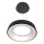 Lustre LED suspenso por cabo DRAX LED/32W/230V 4000K Ø 38 cm preto