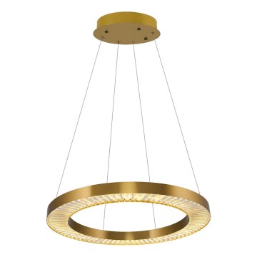 Lustre LED suspenso por cabo JESI LED/85W/230V 3000K Ø 80 cm bronze