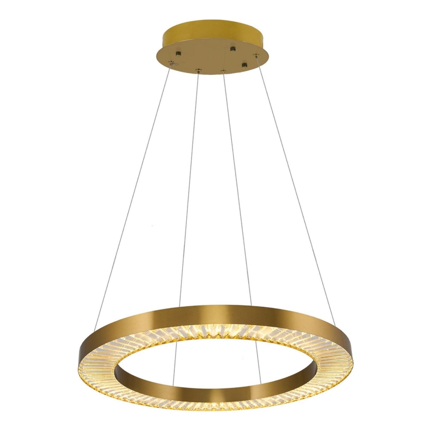 Lustre LED suspenso por cabo JESI LED/85W/230V 3000K Ø 80 cm bronze