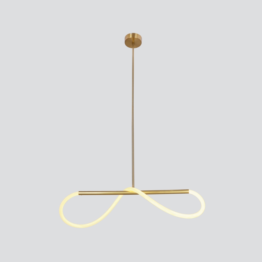 Lustre LED suspenso por cabo SUPREME LED/18W/230V 80 cm dourado