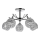 Lustre pendente de cristal 5xE27/60W/230V