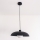 Lustre pendente em cabo ECLIPSE 1xE27/15W/230V preto