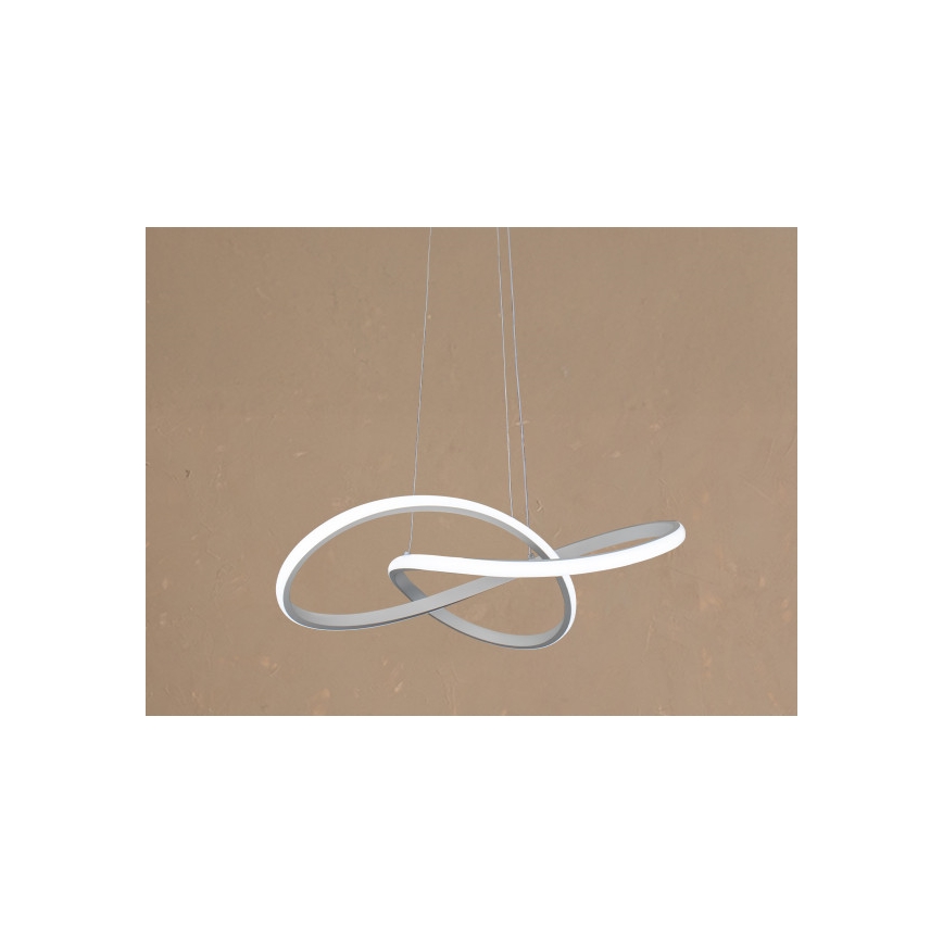 Lustre pendente LED regulável em cabo LED/65W/230V 3000-6500K Ø 49 cm + comando remoto