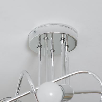 Lustre sobreposto OXFORD 5xE27/15W/230V cromo polido