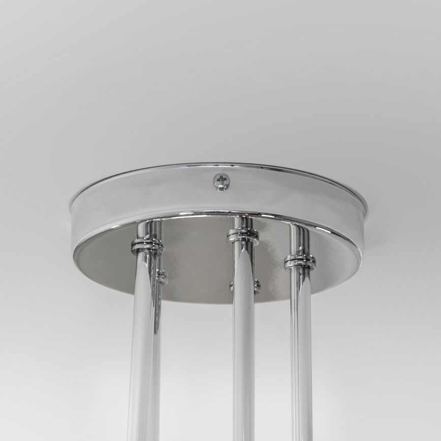 Lustre sobreposto OXFORD 5xE27/15W/230V cromo polido