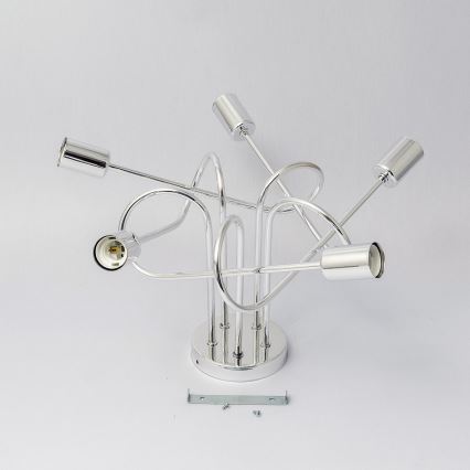 Lustre sobreposto OXFORD 5xE27/15W/230V cromo polido