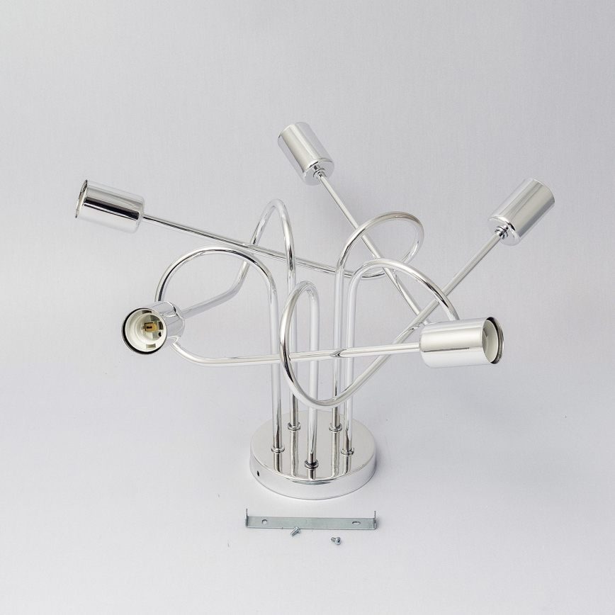 Lustre sobreposto OXFORD 5xE27/15W/230V cromo polido