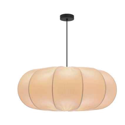 Lustre suspenso com cabo CAFEE 1xE27/40W/230V, diâmetro 52 cm, branco