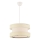 Lustre suspenso com cabo HALO 1xE27/60W/230V creme
