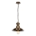 Lustre suspenso com cabo SIVANI 1xE27/40W/230V bronze