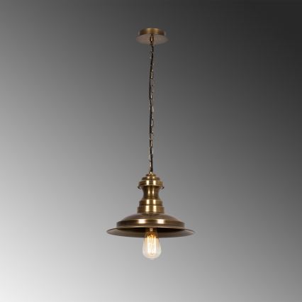 Lustre suspenso com cabo SIVANI 1xE27/40W/230V bronze