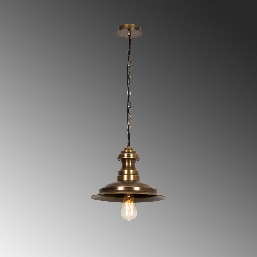 Lustre suspenso com cabo SIVANI 1xE27/40W/230V bronze
