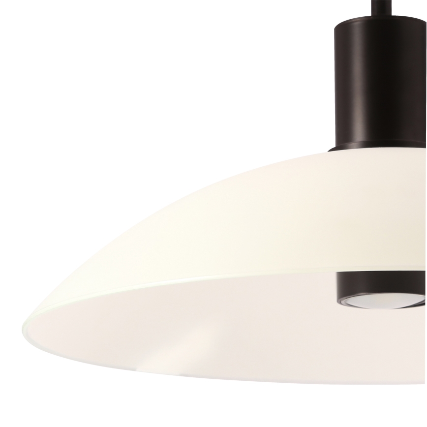 Lustre suspenso com cabo TEDIN 1xGU10/15W/230V branco/preto