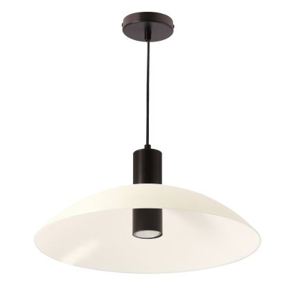 Lustre suspenso com cabo TEDIN 1xGU10/15W/230V branco/preto