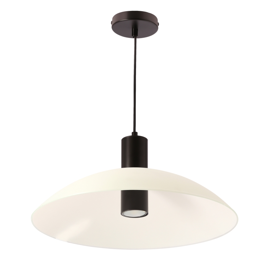 Lustre suspenso com cabo TEDIN 1xGU10/15W/230V branco/preto