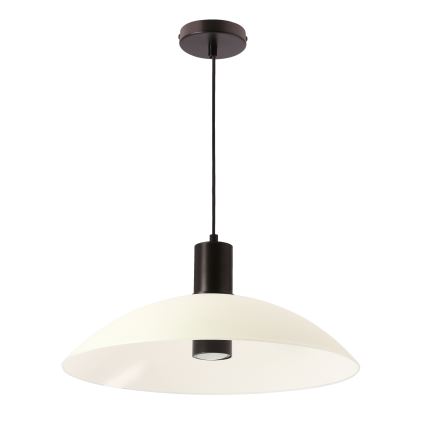 Lustre suspenso com cabo TEDIN 1xGU10/15W/230V branco/preto