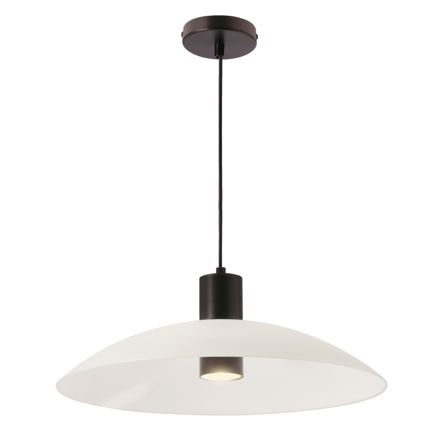 Lustre suspenso com cabo TEDIN 1xGU10/15W/230V branco/preto