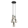 Lustre suspenso em cabo SOPHIA 5xE14/10W/230V preto/verde/bege fumado