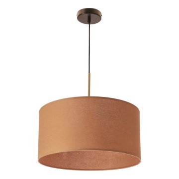 Lustre suspenso em cabo VANTI 1xE27/40W/230V cor tijolo