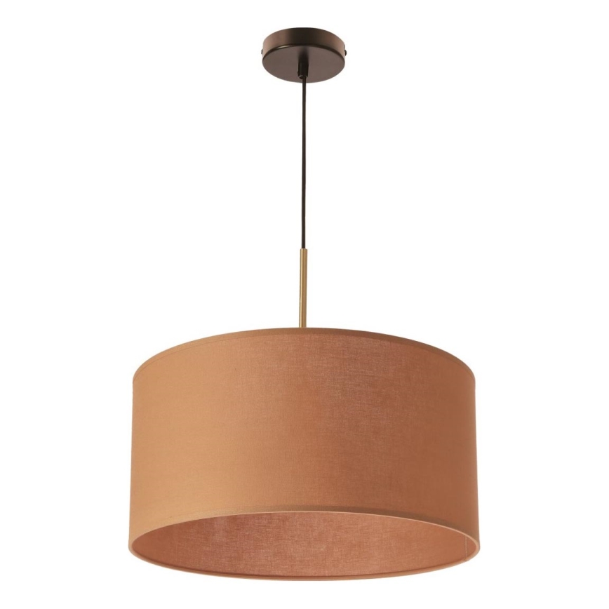 Lustre suspenso em cabo VANTI 1xE27/40W/230V cor tijolo