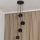 Lustre suspenso GAMBIT 4xGU10/10W/230V preto
