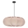 Lustre suspenso por cabo CAFEE 1xE27/40W/230V, diâmetro 52 cm, bege