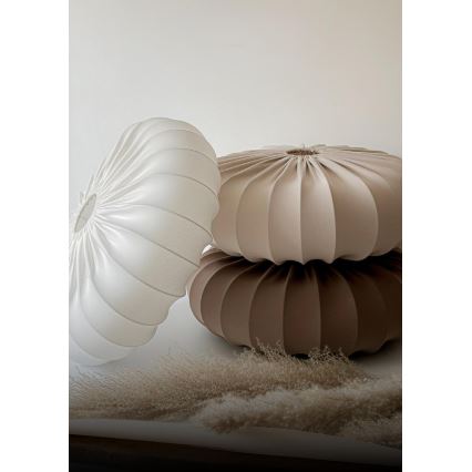 Lustre suspenso por cabo CAFEE 1xE27/40W/230V, diâmetro 52 cm, bege