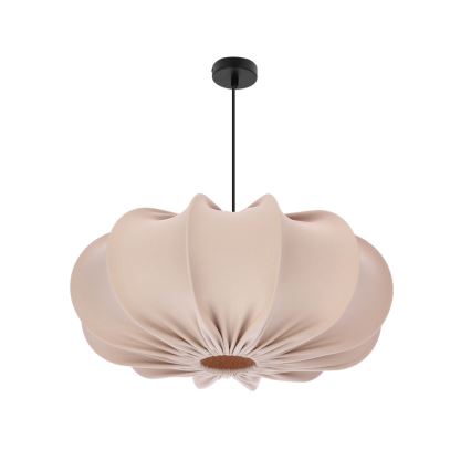 Lustre suspenso por cabo CAFEE 1xE27/40W/230V, diâmetro 52 cm, bege