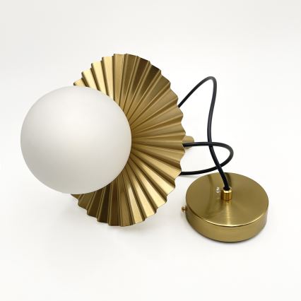 Lustre suspenso por cabo CHITA 1xG9/5W/230V dourado