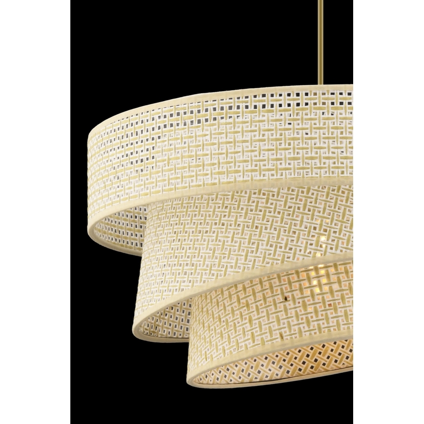 Lustre suspenso por cabo COUPER 1xE27/60W/230V creme