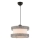 Lustre suspenso por cabo HALO 1xE27/60W/230V creme/cinza