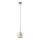 Lustre suspenso por cabo LAVA 1xG9/8W/230V bege/fumê bege