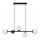 Lustre suspenso por cabo MADDIE 5xE14/5W/230V preto