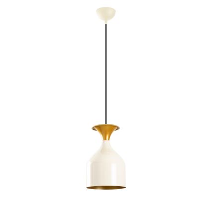 Lustre suspenso por cabo SIVANI 1xE27/40W/230V branco/cobre